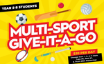 We are excited to bring you the Hamilton Multi Sport Holiday Programme! 
Date: 26th, 27th, & 28th September
Time: 9:00am - 3:00pm
Location: Fraser High School
Age: Year 5 - 8 
Fee: $20 per day